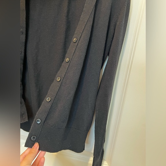 Ann Taylor Loft Black Long Sleeve Cardigan Size Small - Picture 3 of 10